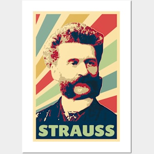 Strauss Vintage Colors Posters and Art